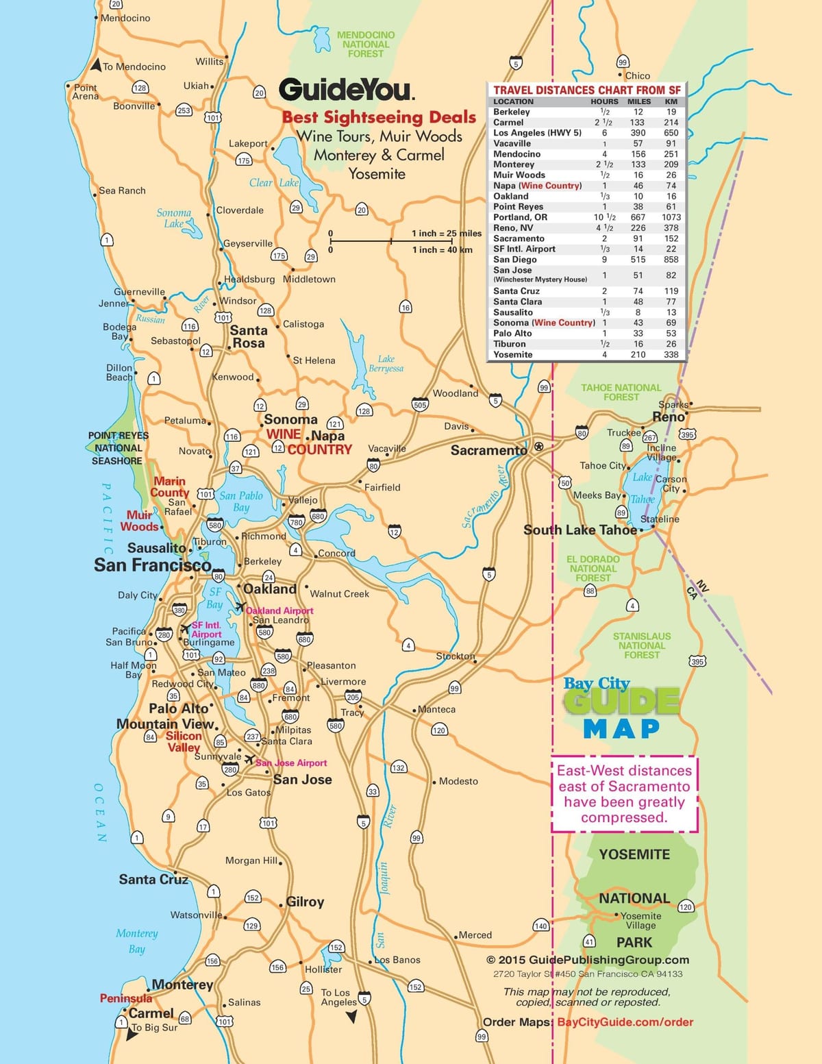 Mapa da área da baía de estrada