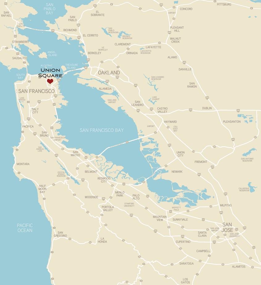 Mapa da baía 