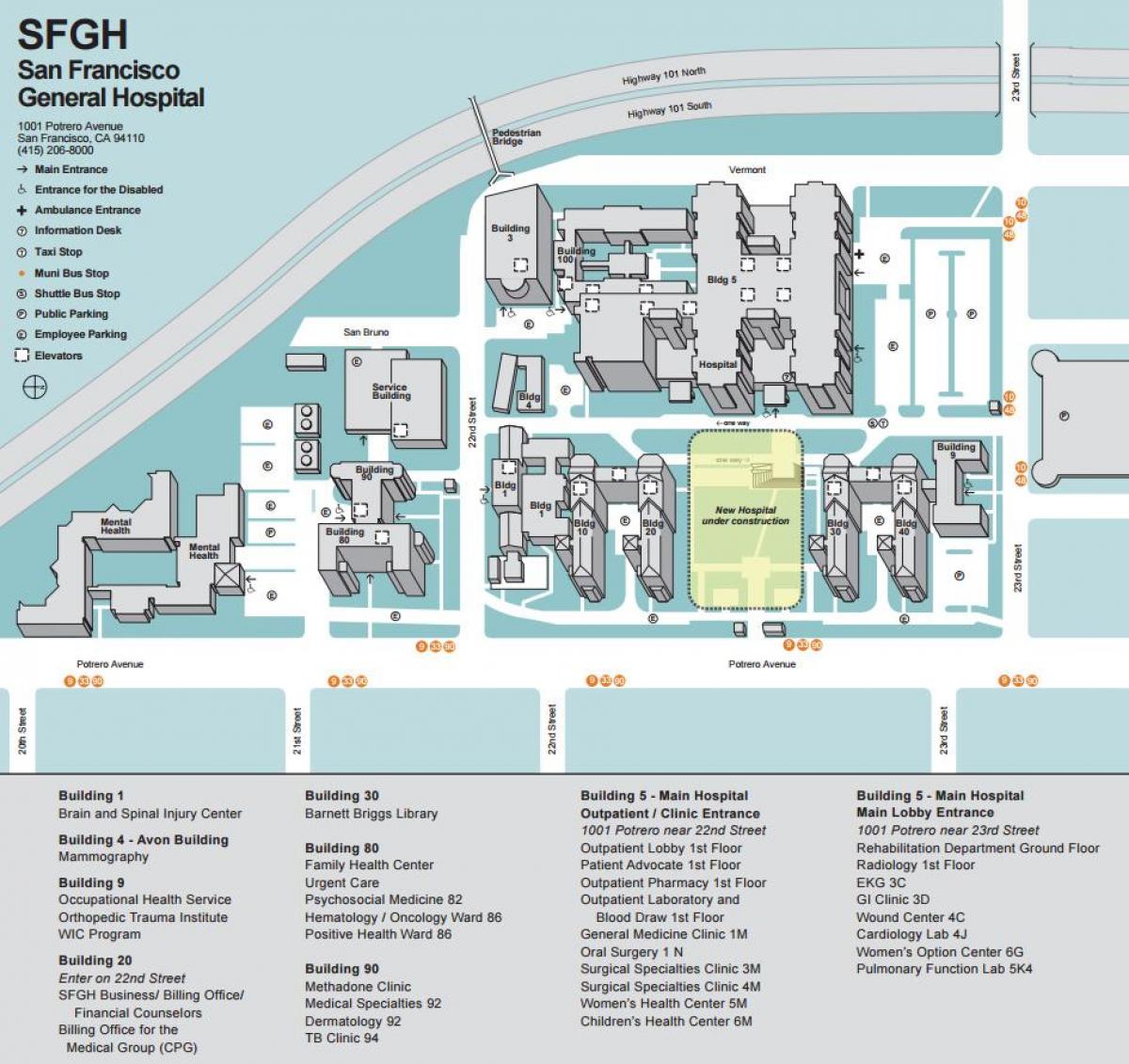 SFgh mapa do campus.