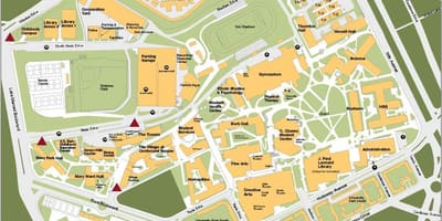 SF universidade do estado do mapa